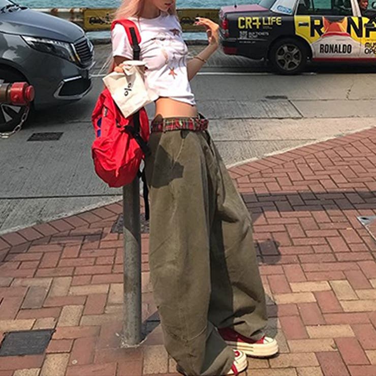 2025秋☆ユニセックス☆シンプル ワイドシルエットフロア丈 カーブデニム | 17kg | 詳細画像20 