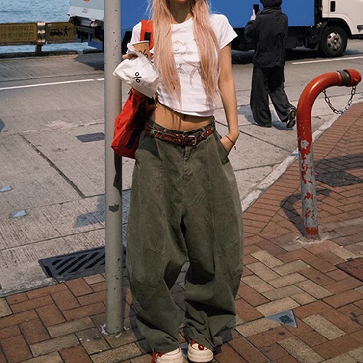 2025秋☆ユニセックス☆シンプル ワイドシルエットフロア丈 カーブデニム | 17kg | 詳細画像33 