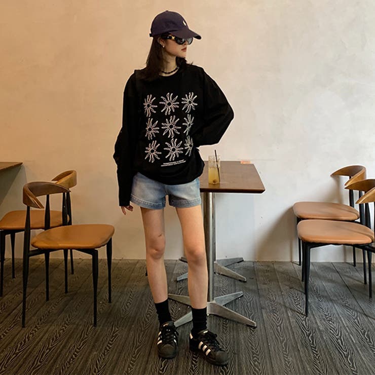 2025秋 甘辛系ガールズ 長袖Tシャツ[品番：SNJW0002529]｜17kg