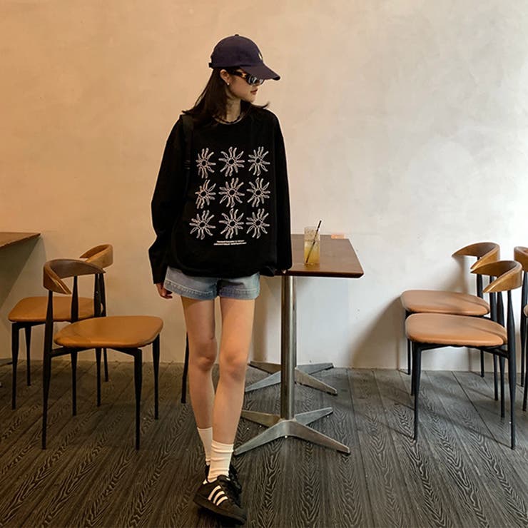 2025秋 甘辛系ガールズ 長袖Tシャツ[品番：SNJW0002529]｜17kg