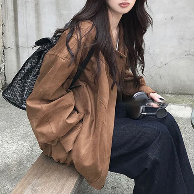 ユニセックス☆クラシックシルエットレザージャケットカボチャ型コート | 17kg | 詳細画像7 
