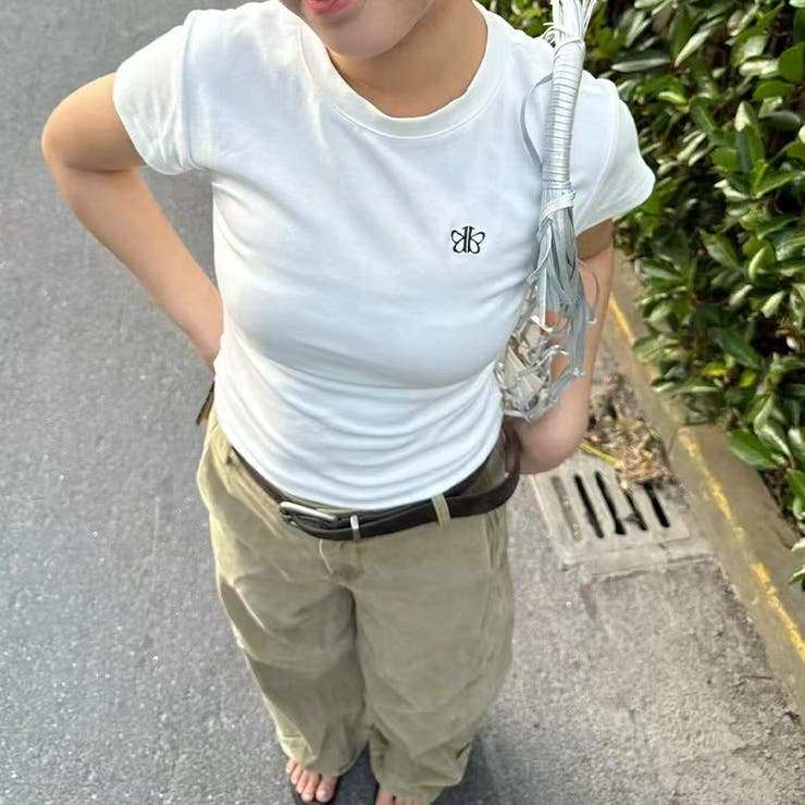 2025秋☆ゆるカワコーデ☆カーキカーブデニムパンツ | 17kg | 詳細画像11 