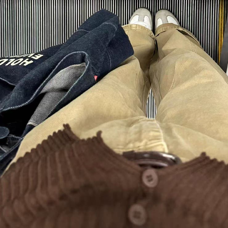 2025秋☆ゆるカワコーデ☆カーキカーブデニムパンツ | 17kg | 詳細画像12 