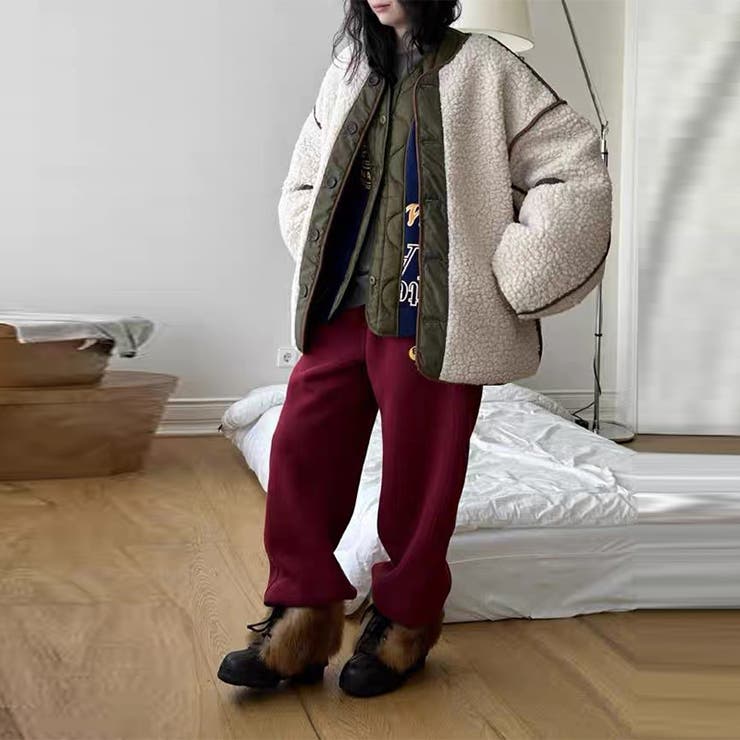 ゆるカワコーデ☆リバーシブルカジュアルコート | 17kg | 詳細画像7 