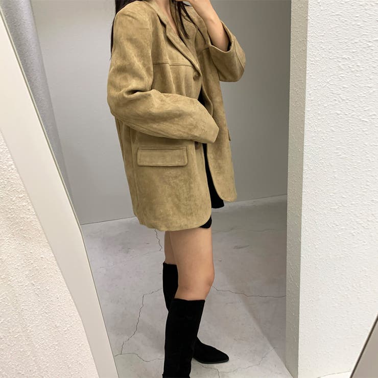 ゆるカワコーデ☆レトロスエードジャケットブラウン | 17kg | 詳細画像21 