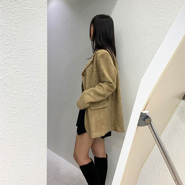 ゆるカワコーデ☆レトロスエードジャケットブラウン | 17kg | 詳細画像23 