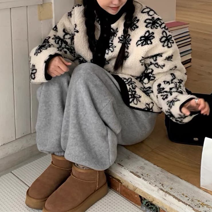 甘辛系ガールズ☆小花柄リバーシブルコート | 17kg | 詳細画像2 