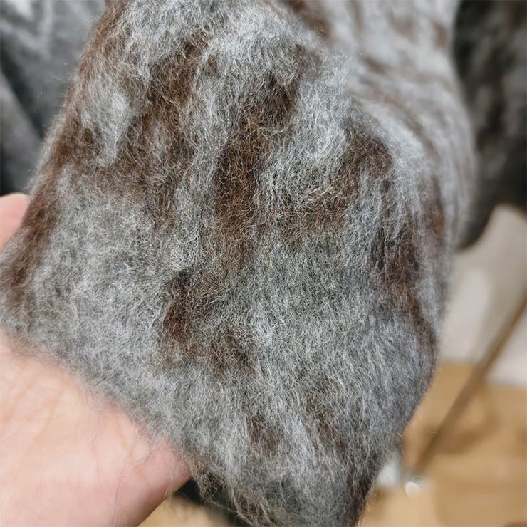 甘辛系ガールズ☆Vネックレオパード柄ニットカーディガン | 17kg | 詳細画像18 