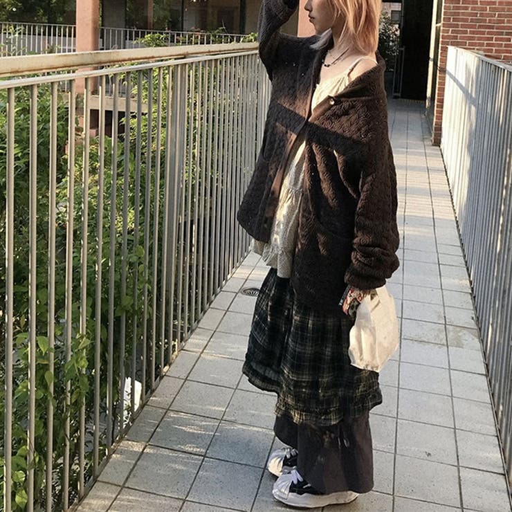 ゆるカワコーデ☆クロシェ編みニットカーディガン襟付き | 17kg | 詳細画像22 
