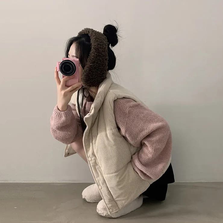 ゆるカワコーデ☆中綿ベスト厚手ベスト | 17kg | 詳細画像29 