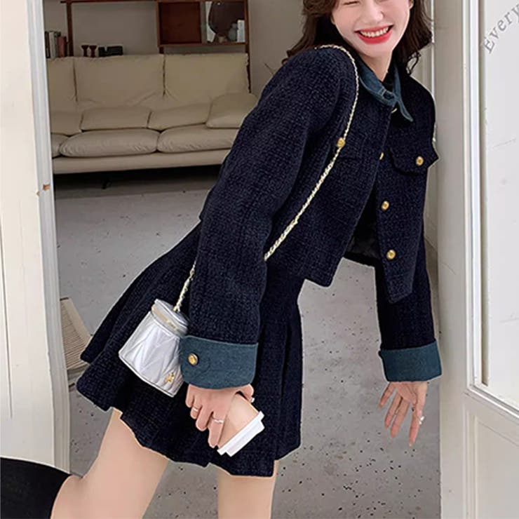 甘辛系ガールズ☆厚手ウール風セットアップ | 17kg | 詳細画像24 