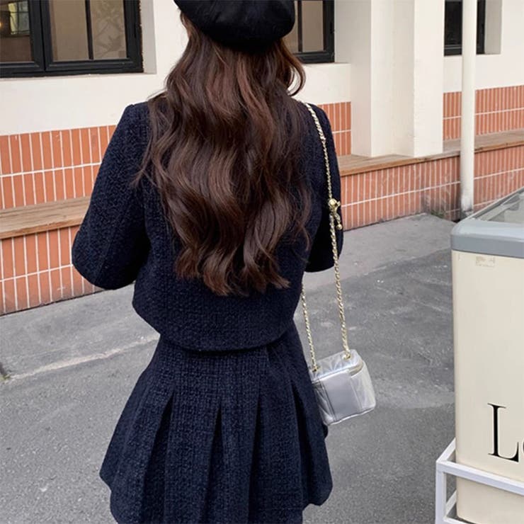 甘辛系ガールズ☆厚手ウール風セットアップ | 17kg | 詳細画像5 