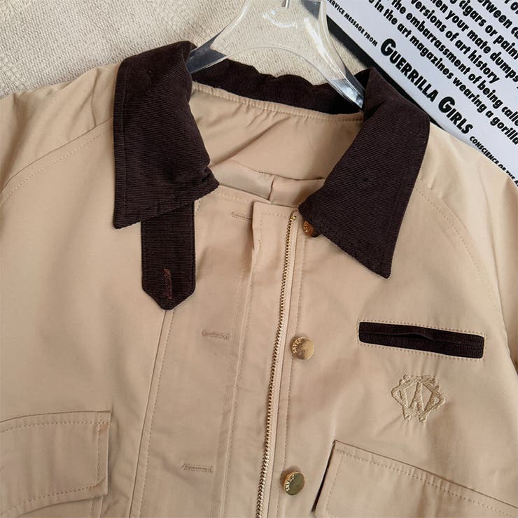 甘辛系ガールズ☆チェックジャケット＋スカート ショートセットアップ | 17kg | 詳細画像12 