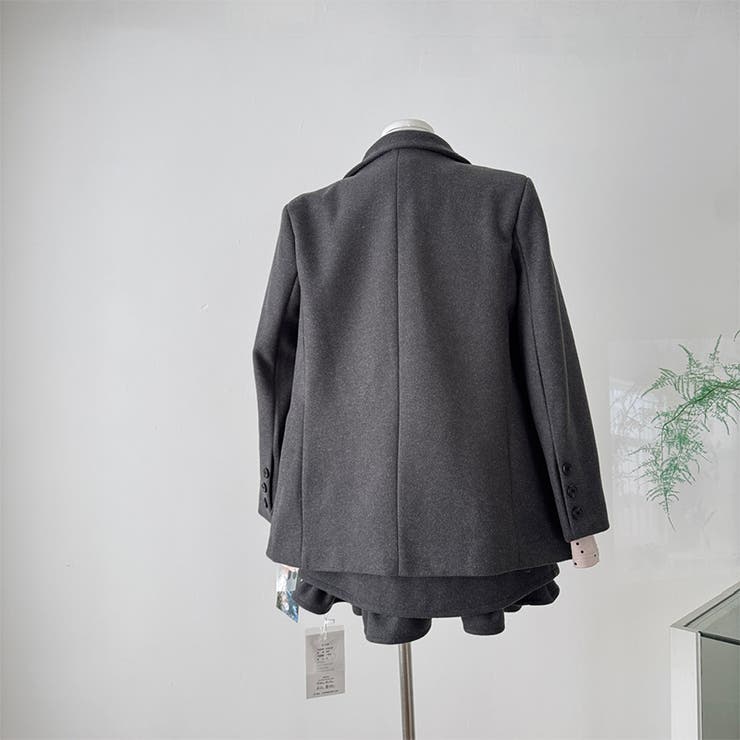 甘辛系ガールズ☆ニットワンピ＋ウールコート セットアップ | 17kg | 詳細画像6 