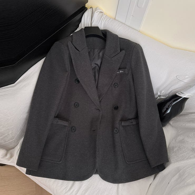 甘辛系ガールズ☆ニットワンピ＋ウールコート セットアップ | 17kg | 詳細画像3 