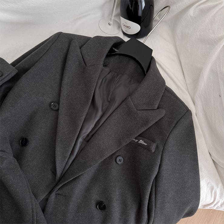 甘辛系ガールズ☆ニットワンピ＋ウールコート セットアップ | 17kg | 詳細画像11 