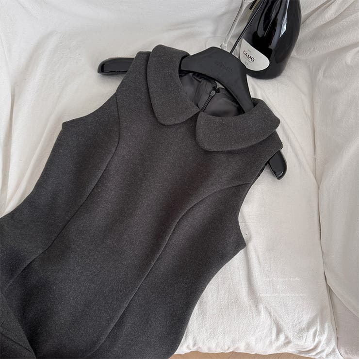 甘辛系ガールズ☆ニットワンピ＋ウールコート セットアップ | 17kg | 詳細画像16 