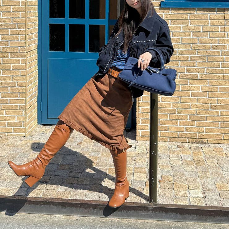 ユニセックス☆スエード中綿ジャケットフリンジスタッズ付 | 17kg | 詳細画像20 