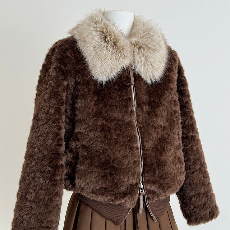 甘辛系ガールズ☆ボア襟ショートジャケット防寒 | 17kg | 詳細画像7 