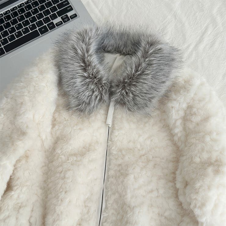 甘辛系ガールズ☆ボア襟ショートジャケット防寒 | 17kg | 詳細画像17 