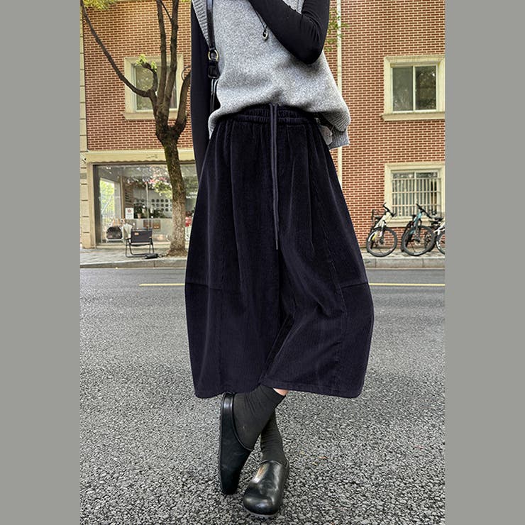甘辛系ガールズ☆コーデュロイ七分丈パンツレトロオールドマネー風 | 17kg | 詳細画像10 