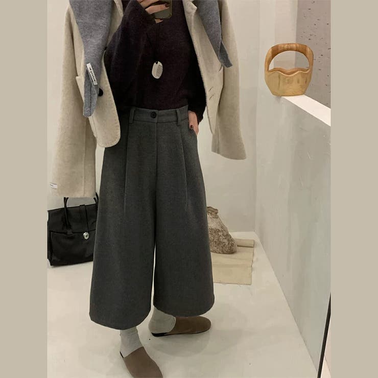 大人っぽく洗練された☆高見えシンプル七分丈パンツ | 17kg | 詳細画像6 