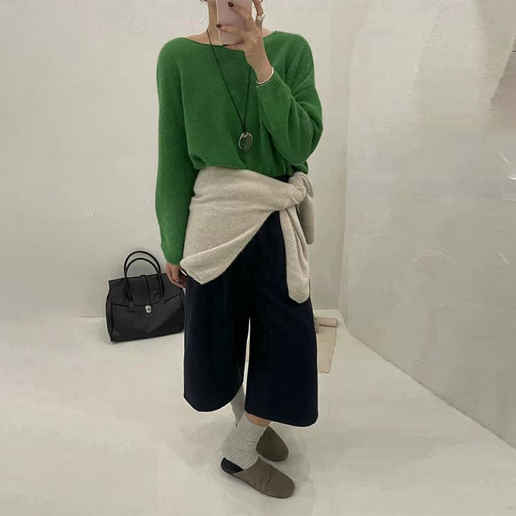 大人っぽく洗練された☆高見えシンプル七分丈パンツ | 17kg | 詳細画像9 