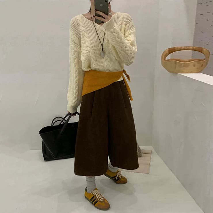 大人っぽく洗練された☆高見えシンプル七分丈パンツ | 17kg | 詳細画像10 