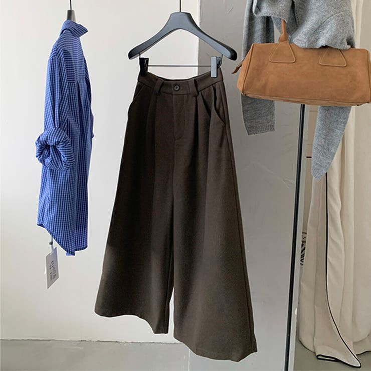 大人っぽく洗練された☆高見えシンプル七分丈パンツ | 17kg | 詳細画像14 