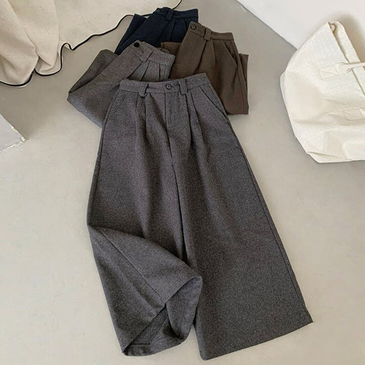 ダークグレー | 大人っぽく洗練された☆高見えシンプル七分丈パンツ | 17kg