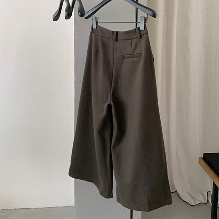 コーヒー | 大人っぽく洗練された☆高見えシンプル七分丈パンツ | 17kg