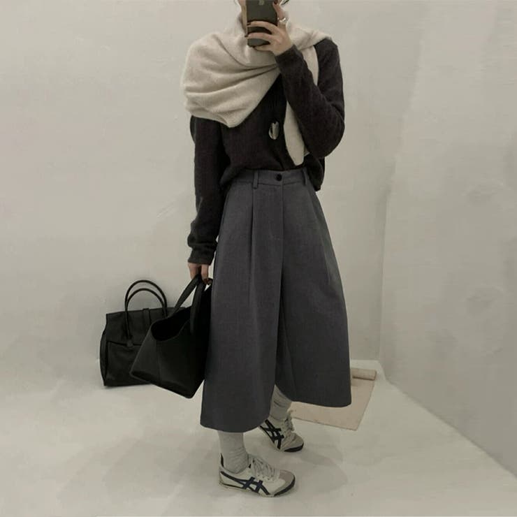 大人っぽく洗練された☆高見えシンプル七分丈パンツ | 17kg | 詳細画像4 