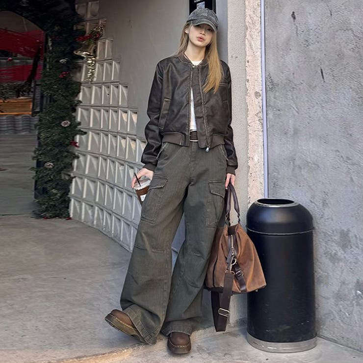 ユニセックス☆手作り色落ち加工ショート丈ライダースジャケットレザージャケット | 17kg | 詳細画像30 