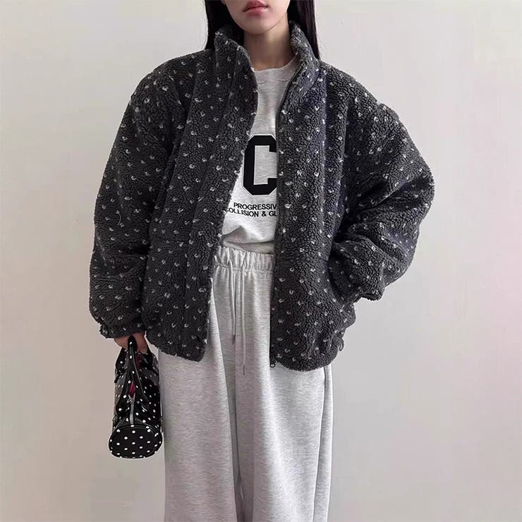 ゆるカワコーデ☆ボアジャケットムートン風コート | 17kg | 詳細画像3 