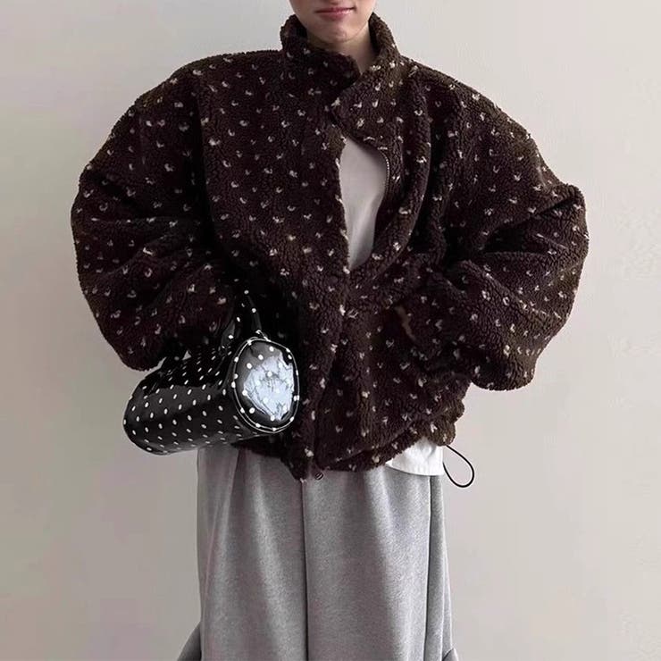 コーヒー | ゆるカワコーデ☆ボアジャケットムートン風コート | 17kg