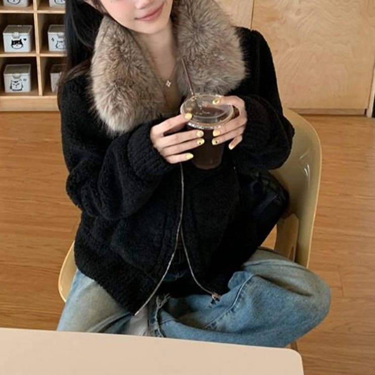 甘辛系ガールズ☆長袖ジャケットジップカーディガン | 17kg | 詳細画像7 