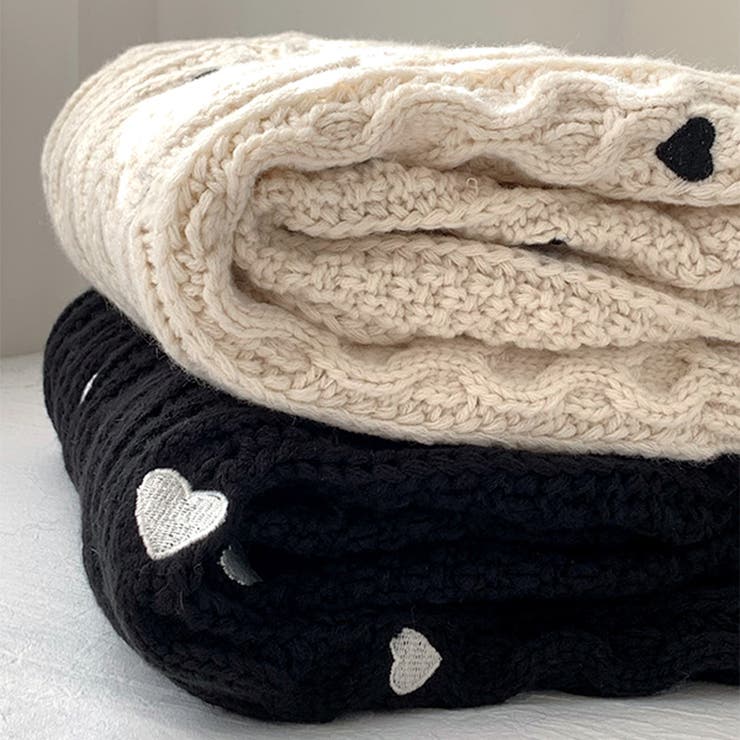 ゆるカワコーデ☆ハート柄ケーブル編みニットニットトップス | 17kg | 詳細画像18 