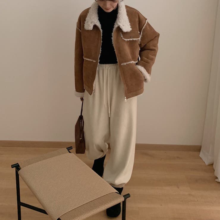 ゆるカワコーデ☆厚手ムートン風ジャケット | 17kg | 詳細画像12 