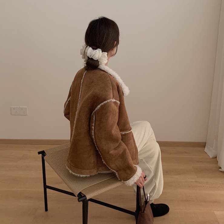 ゆるカワコーデ☆厚手ムートン風ジャケット | 17kg | 詳細画像13 