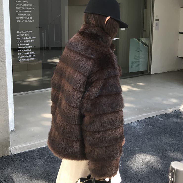 甘辛系ガールズ☆レトロ調フェイクミンクゆったり中綿ファーコート | 17kg | 詳細画像58 