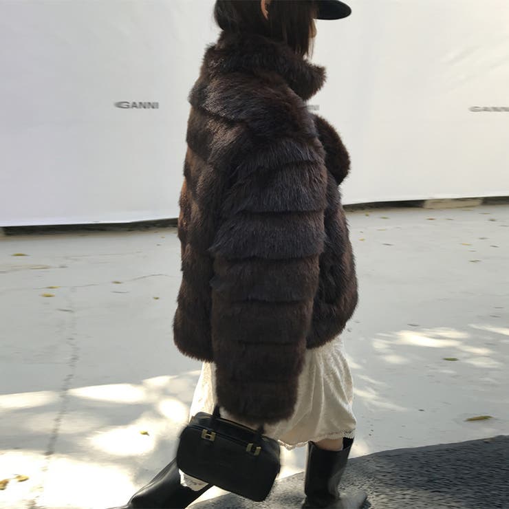 甘辛系ガールズ☆レトロ調フェイクミンクゆったり中綿ファーコート | 17kg | 詳細画像67 