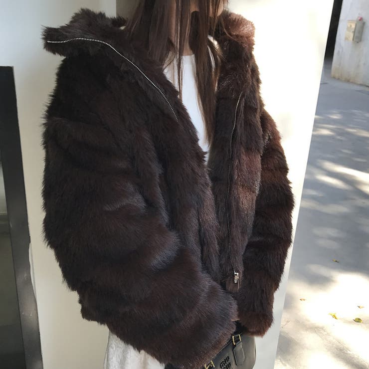 甘辛系ガールズ☆レトロ調フェイクミンクゆったり中綿ファーコート | 17kg | 詳細画像69 