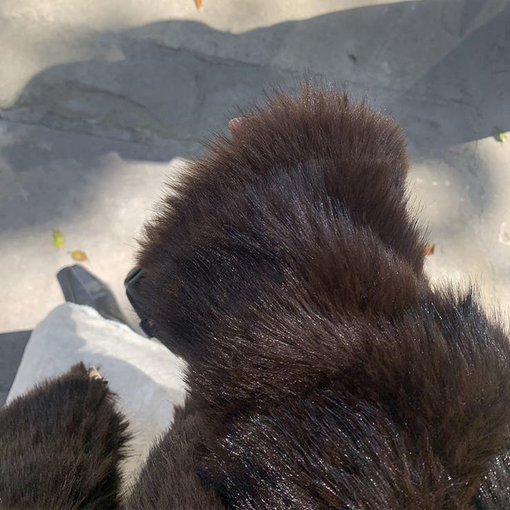 甘辛系ガールズ☆レトロ調フェイクミンクゆったり中綿ファーコート | 17kg | 詳細画像7 