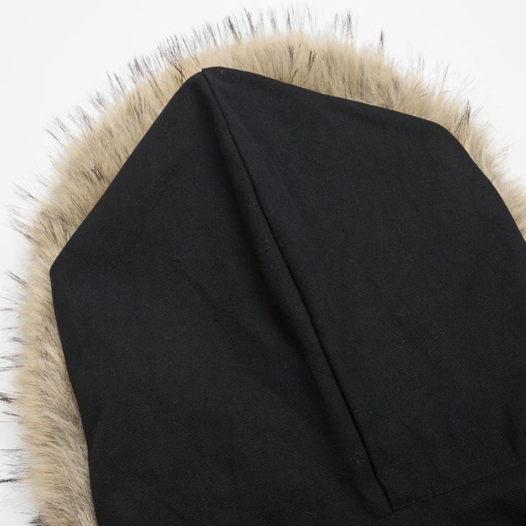 ユニセックス☆アメカジ厚手中綿ジャケット裏起毛フード付きボア衿男女兼用 | 17kg | 詳細画像9 