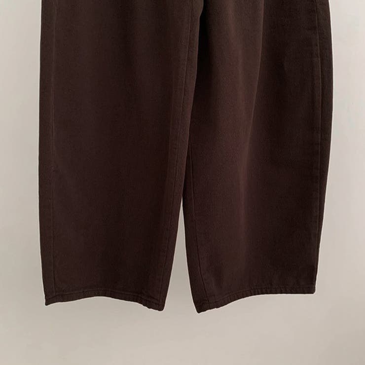 甘辛系ガールズ レトロウォッシュレオパード×文字ワッペンワイドストレートデニムパ… | 17kg | 詳細画像25 