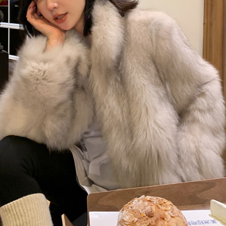 甘辛系ガールズ☆スタンドカラー 上品で華やかなフェイクファーコートエコファー | 17kg | 詳細画像33 