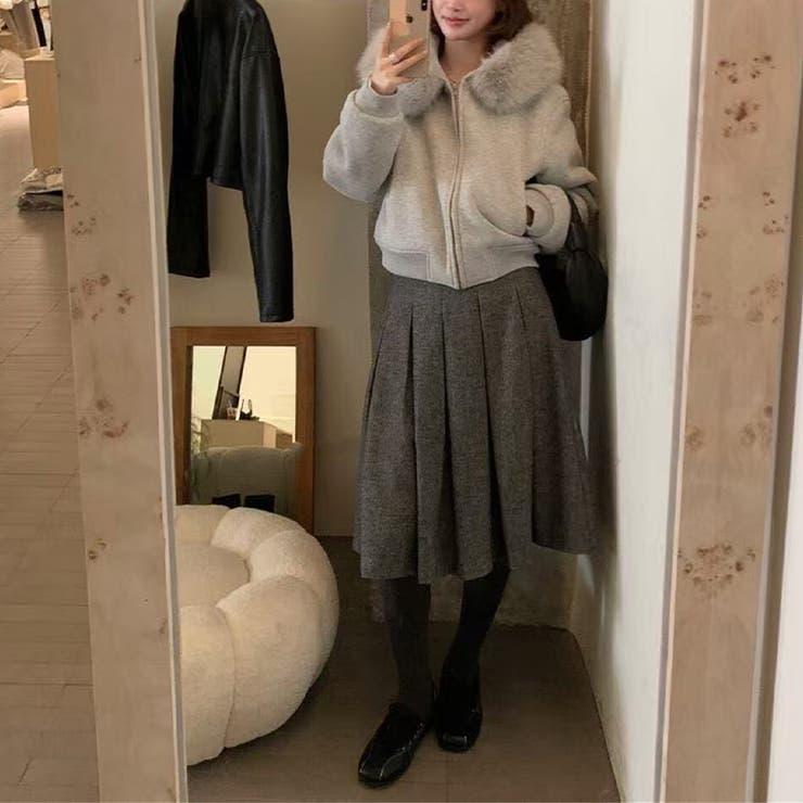 心地の良いスウェット風 取り外し可能なビッグファー付き フード一体型 | 17kg | 詳細画像4 