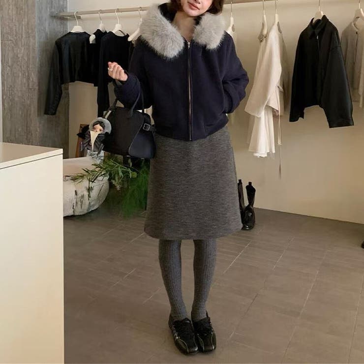 心地の良いスウェット風 取り外し可能なビッグファー付き フード一体型 | 17kg | 詳細画像9 