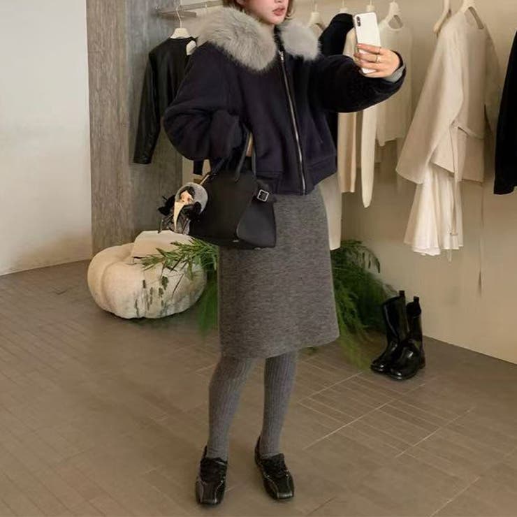 心地の良いスウェット風 取り外し可能なビッグファー付き フード一体型 | 17kg | 詳細画像11 