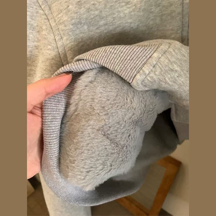 心地の良いスウェット風 取り外し可能なビッグファー付き フード一体型 | 17kg | 詳細画像16 
